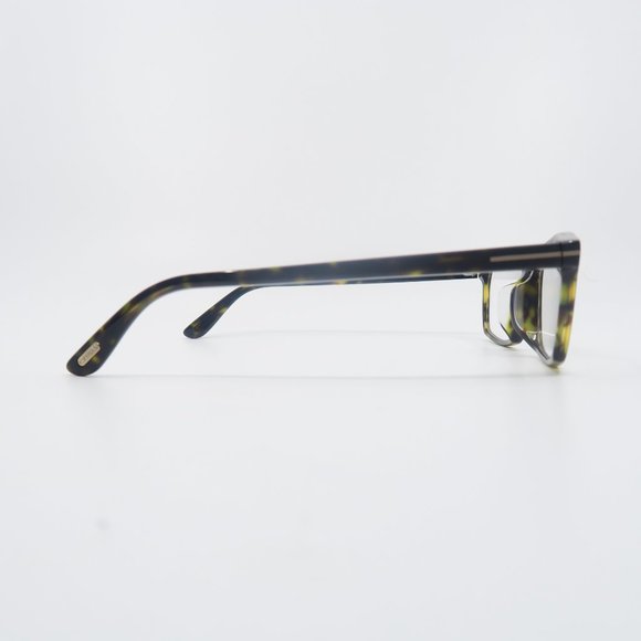 Tom Ford TF4295 052 New Olive Tortoise/ Blue Unisex Eyeglasses 58mm with box. - Picture 5 of 7